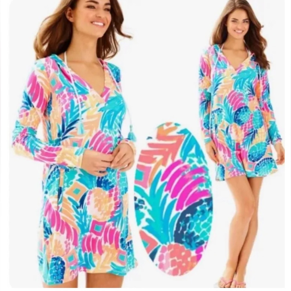 Lily Pulitzer goombay smashed beach cover up